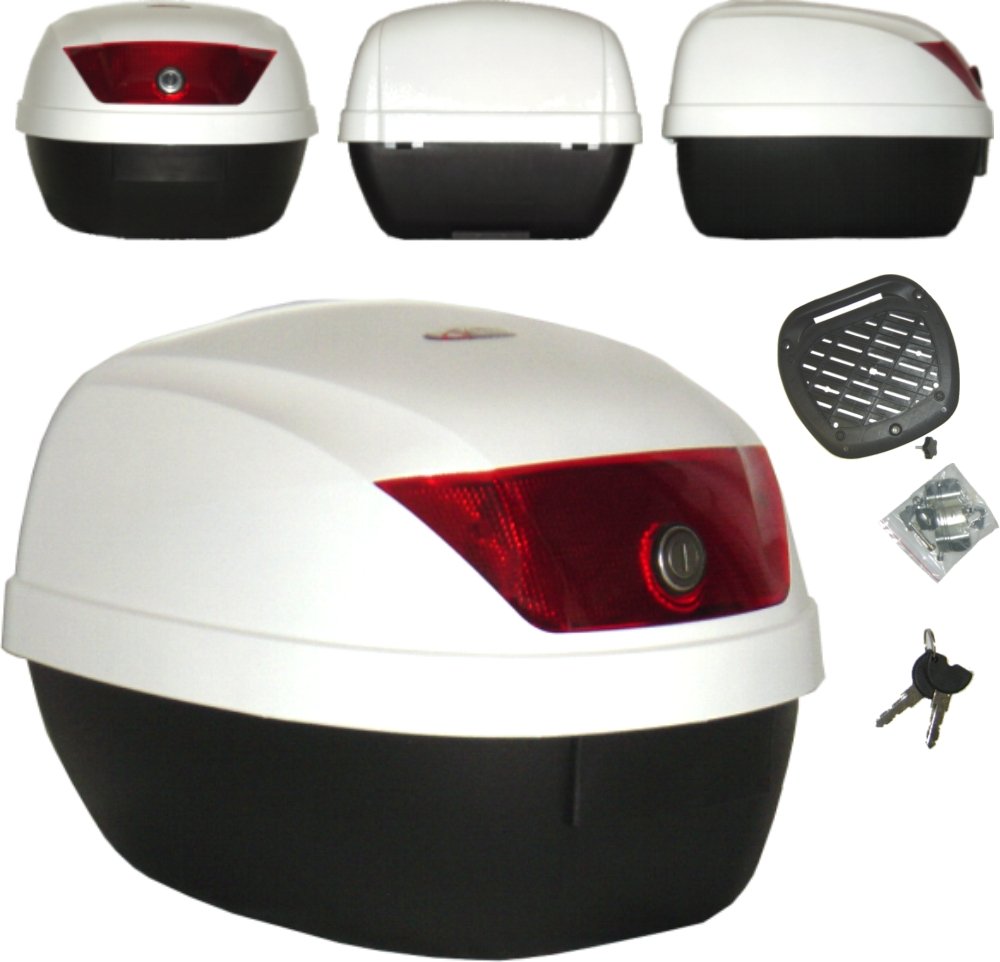 A-Pro Universal Polypropylene Motorcycle Motorbike Scooter Luggage Box Top Case White A-Pro Universal Polypropylene Motorcycle Motorbike Scooter Luggage Box Top Case White von A-Pro