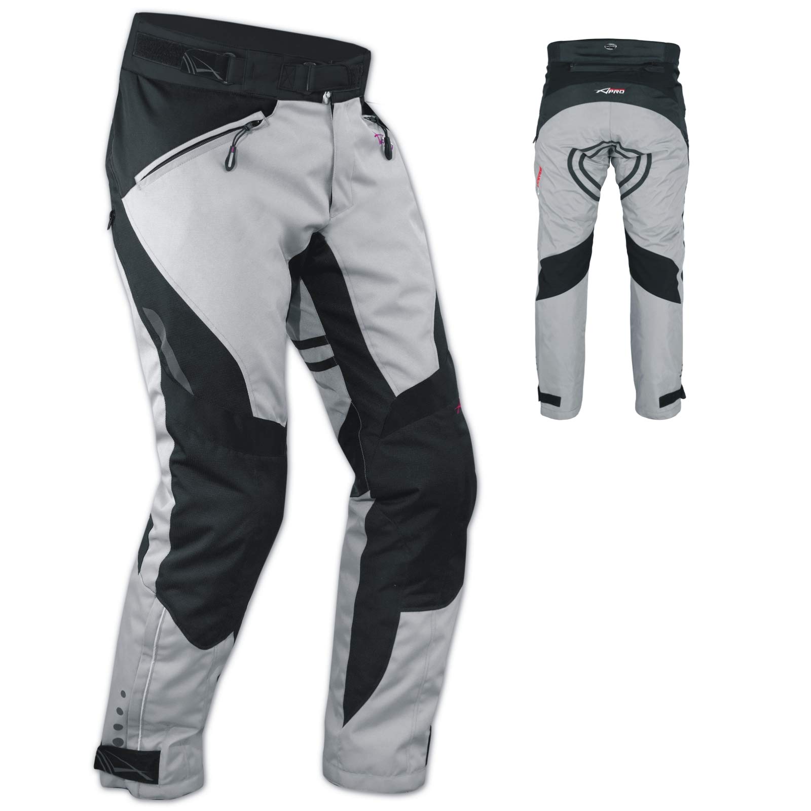 A-Pro Wasserdichte Motorrad Textil Hose Thermofutter Atmungsaktiv Grau 34 A-Pro Wasserdichte Motorrad Textil Hose Thermofutter Atmungsaktiv Grau 34 von A-Pro