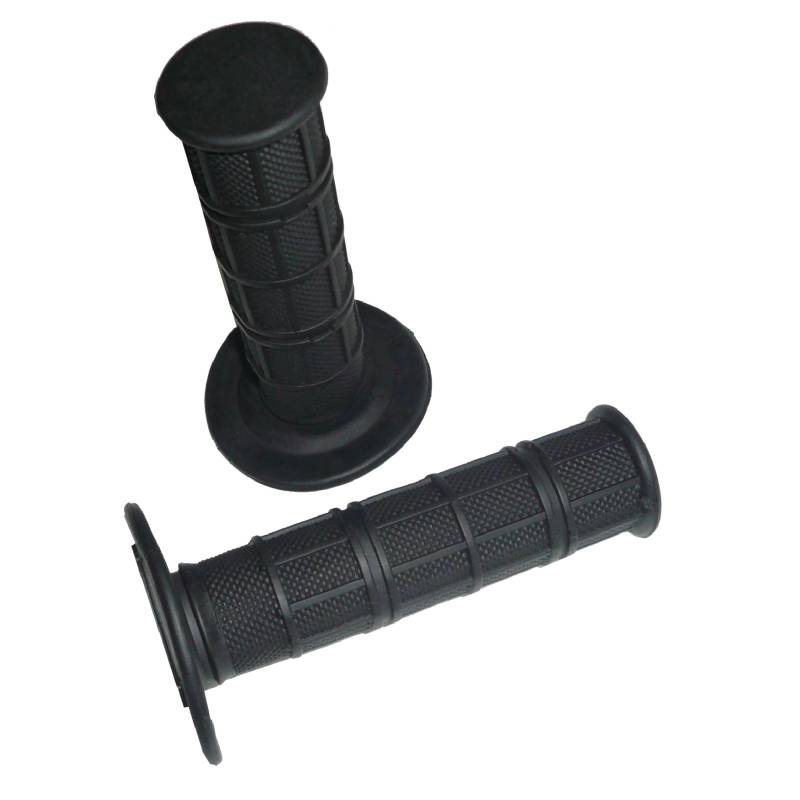 Lenkergriffe Grifgummi Weich Motorrad Roller Universal Durchmesser 24/23 Schwarz von A-Pro