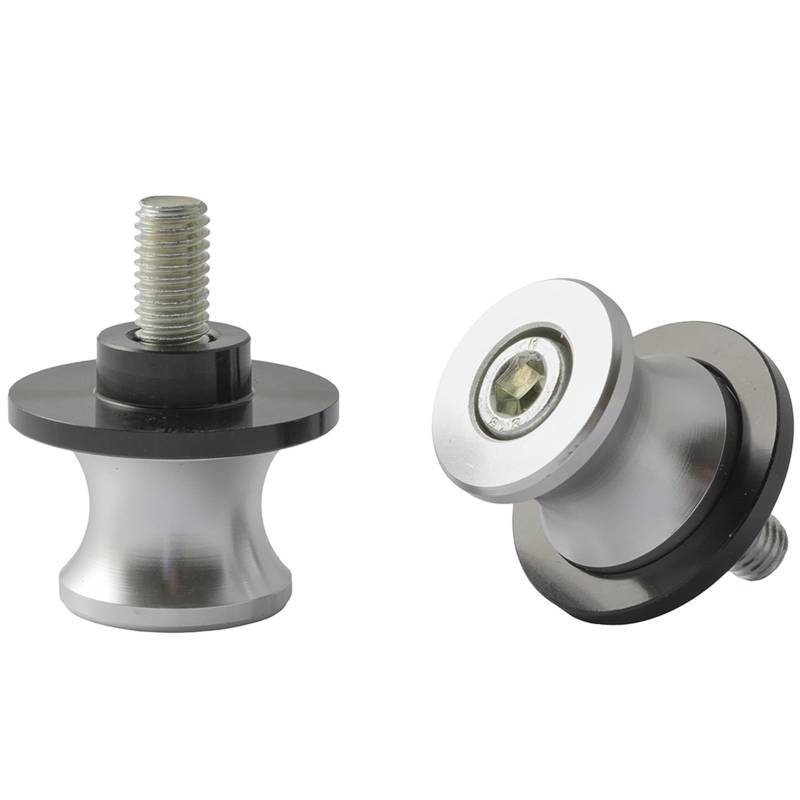 Motorrad Prismabuchsen M10 Farben Garage Reparatur Ersatzteil Zubehoere Silber von A-Pro
