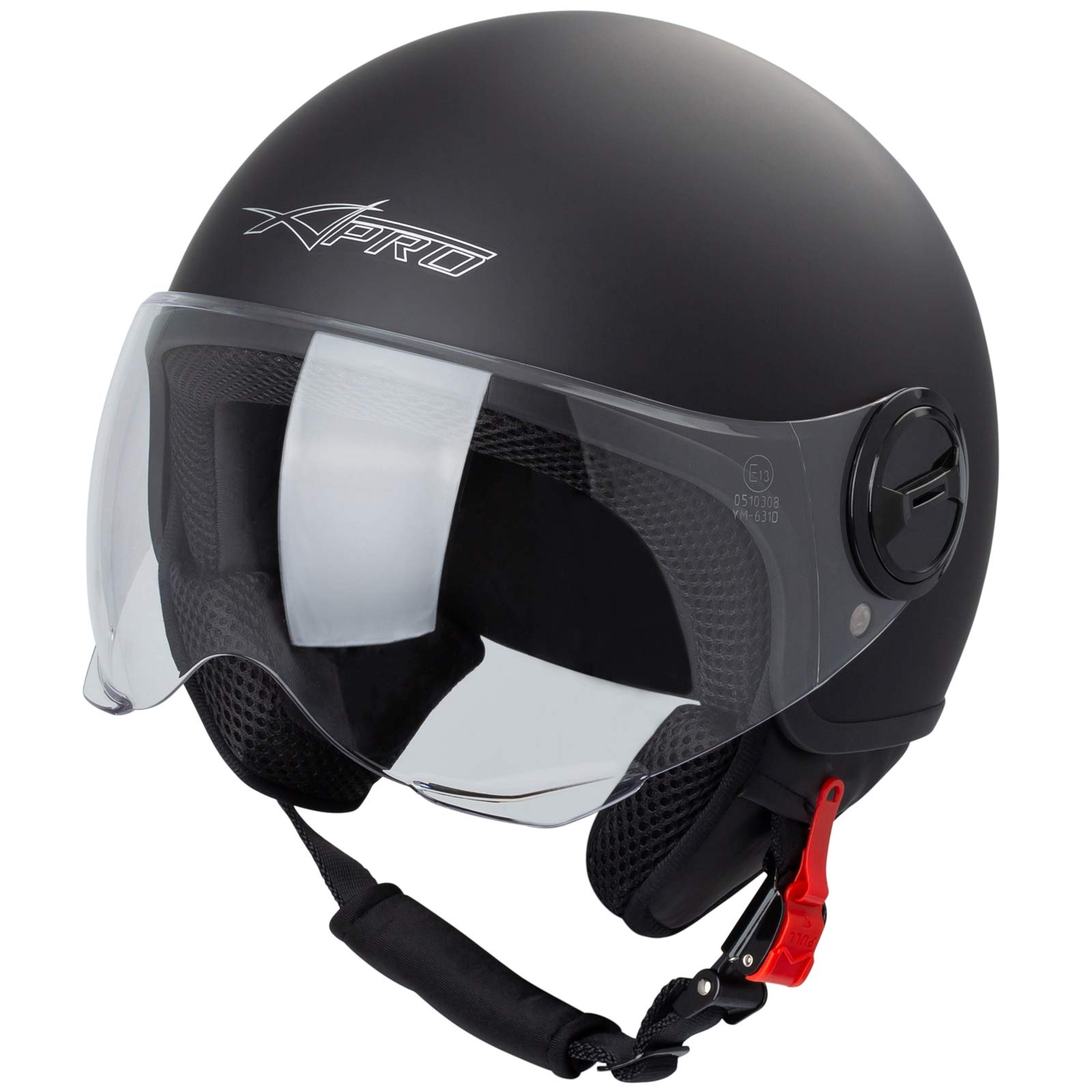 Motorradhelm Motorrad Roller Jet Helm Demi Avio Viser Homologiert SonicMoto Matt Schwarz M Motorradhelm Motorrad Roller Jet Helm Demi Avio Viser Homologiert SonicMoto Matt Schwarz M von A-PRO SRL