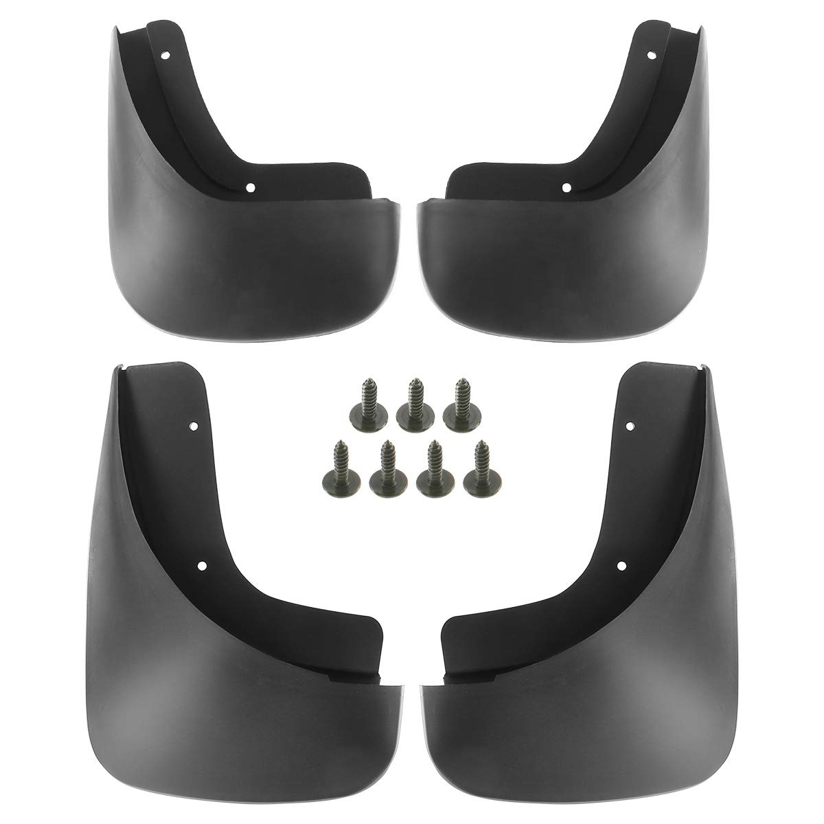 A-Premium Schmutzfänger, Spritzschutz, kompatibel mit Audi A4 2005–2008, nur Untermodell, 4 Stück A-Premium Schmutzfänger, Spritzschutz, kompatibel mit Audi A4 2005–2008, nur Untermodell, 4 Stück von A-premium