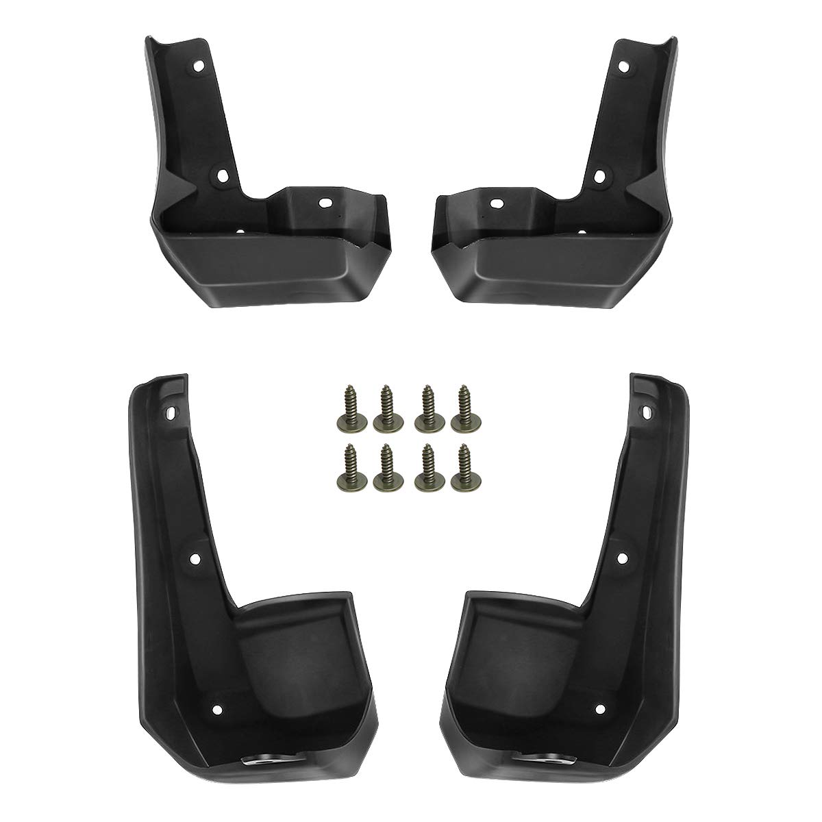 A-Premium Schmutzfänger, Spritzschutz, kompatibel mit Honda Civic 2017–2019, vorne und hinten, nur passend für SI Modell 4 Stück A-Premium Schmutzfänger, Spritzschutz, kompatibel mit Honda Civic 2017–2019, vorne und hinten, nur passend für SI Modell 4 Stück von A-premium