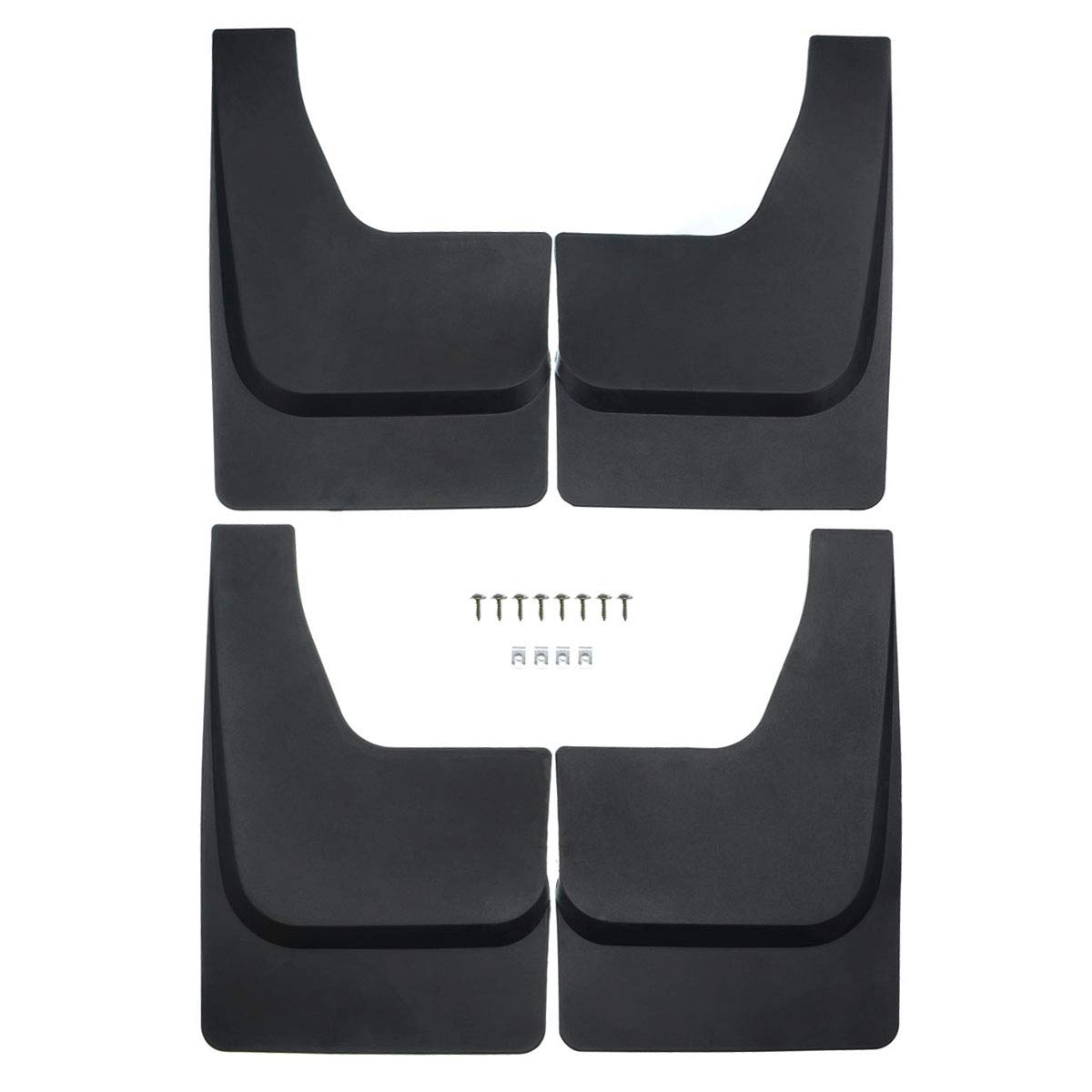 A-Premium Spritzschutz Schmutzfänger Ersatz für Ford F-150 2010–2014 SVT Raptor nur vorne und hinten, 4-teiliges Set A-Premium Spritzschutz Schmutzfänger Ersatz für Ford F-150 2010–2014 SVT Raptor nur vorne und hinten, 4-teiliges Set von A-premium
