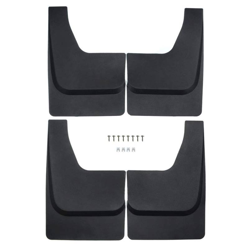A-Premium Spritzschutz Schmutzfänger Ersatz für Ford F-150 2010–2014 SVT Raptor nur vorne und hinten, 4-teiliges Set von A-premium