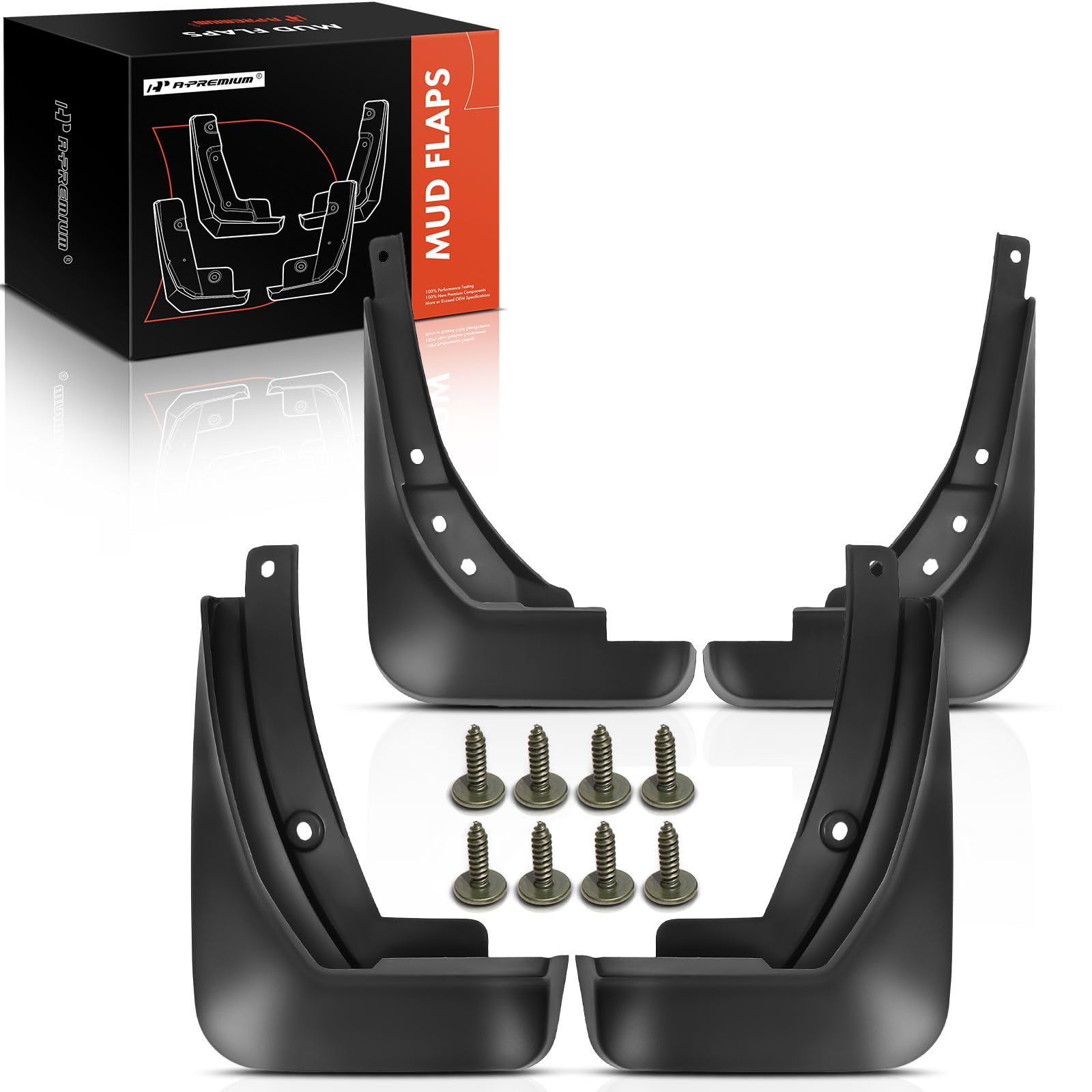 A-Premium Spritzschutz Schmutzfänger kompatibel mit Audi A4 B9/8W Serie Limousine 2020-2021 Vorne und Hinten 4 Stück A-Premium Spritzschutz Schmutzfänger kompatibel mit Audi A4 B9/8W Serie Limousine 2020-2021 Vorne und Hinten 4 Stück von A-premium