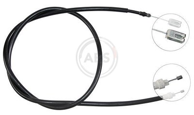 A.b.s. 1x Handbremsseil Hinterachse [Hersteller-Nr. K14638] für Citroën, Fiat, Lancia, Peugeot von A.B.S.