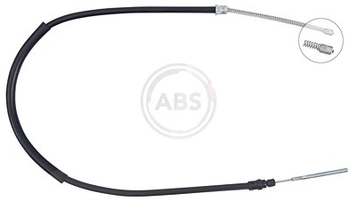 A.b.s. 1x Handbremsseil hinten links [Hersteller-Nr. K10806] für Citroën, Fiat, Lancia, Peugeot von A.B.S.