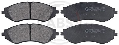 A.b.s. Bremsbeläge vorne (Satz) [Hersteller-Nr. 37055] für Chevrolet, Gm Korea von A.B.S.