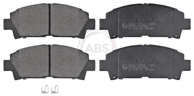 A.b.s. Bremsbeläge vorne (Satz) [Hersteller-Nr. 36866] für Toyota von A.B.S.