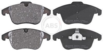 A.b.s. Bremsbeläge vorne (Satz) [Hersteller-Nr. 37568] für Ford, Land Rover, Mg, Volvo von A.B.S.