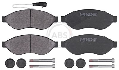 A.b.s. Bremsbeläge vorne (Satz) [Hersteller-Nr. 37577] für Citroën, Fiat, Peugeot, Volvo von A.B.S.