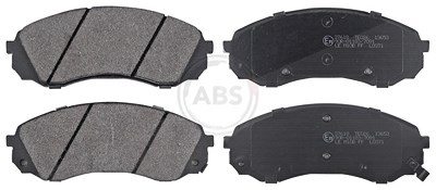 A.b.s. Bremsbeläge vorne (Satz) [Hersteller-Nr. 37618] für Hyundai, Kia von A.B.S.