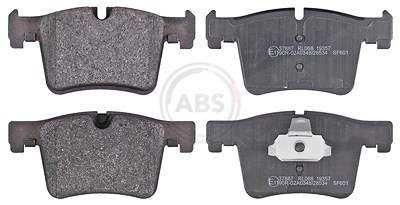 A.b.s. Bremsbeläge vorne (Satz) [Hersteller-Nr. 37887] für BMW von A.B.S.