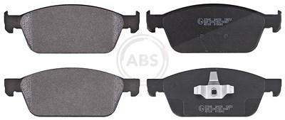 A.b.s. Bremsbeläge vorne (Satz) [Hersteller-Nr. 37996] für Ford von A.B.S.