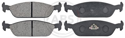 A.b.s. Bremsbelagsatz, Scheibenbremse [Hersteller-Nr. 36684] für Daihatsu von A.B.S.