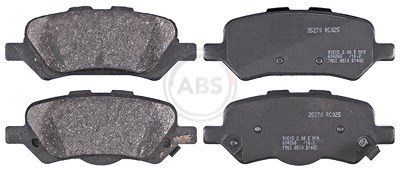 A.b.s. Bremsbelagsatz, Scheibenbremse [Hersteller-Nr. 35270] für Toyota von A.B.S.