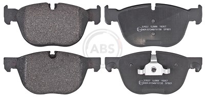 A.b.s. Bremsbelagsatz, Scheibenbremse [Hersteller-Nr. 37637] für BMW von A.B.S.