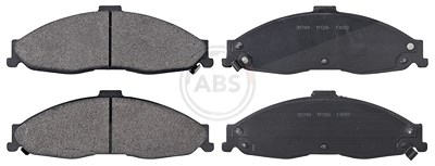 A.b.s. Bremsbelagsatz, Scheibenbremse [Hersteller-Nr. 38749] für Chevrolet von A.B.S.