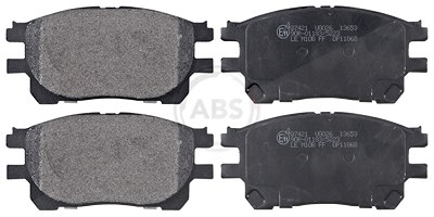 A.b.s. Bremsbelagsatz, Scheibenbremse [Hersteller-Nr. 37421] für Toyota von A.B.S.