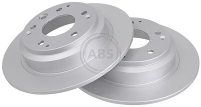 A.b.s. Bremsscheibe Hinterachse Voll [Hersteller-Nr. 16589] für Acura, Honda von A.B.S.
