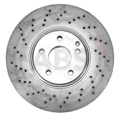 A.b.s. 1x Bremsscheibe [Hersteller-Nr. 17565] für Mercedes-Benz von A.B.S.