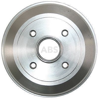 A.b.s. 1x Bremstrommel Hinterachse ohne Radlager [Hersteller-Nr. 2770-S] für Opel, Vauxhall von A.B.S.
