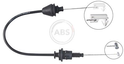 A.b.s. Gaszug [Hersteller-Nr. K37550] für Renault von A.B.S.
