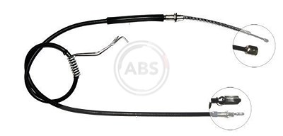 A.b.s. Handbremsseil Hinterachse [Hersteller-Nr. K17867] für Ford von A.B.S.