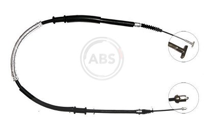 A.b.s. Handbremsseil Hinterachse [Hersteller-Nr. K18007] für Lancia von A.B.S.