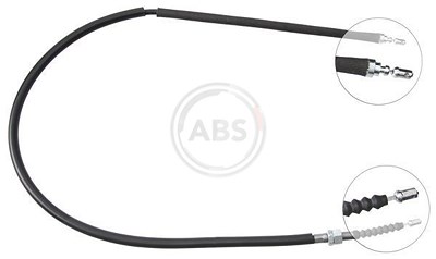 A.b.s. Handbremsseil Scheibenbremse Hinterachse [Hersteller-Nr. K10277] für Citroën von A.B.S.