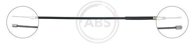 A.b.s. Handbremsseil Scheibenbremse Hinterachse [Hersteller-Nr. K15588] für Peugeot von A.B.S.