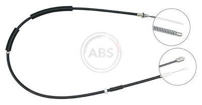 A.b.s. Handbremsseil Trommelbremse Hinterachse [Hersteller-Nr. K10725] für Ford, Jaguar von A.B.S.
