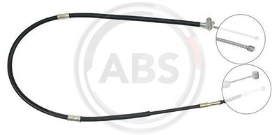 A.b.s. Handbremsseil Trommelbremse Hinterachse [Hersteller-Nr. K12818] für Toyota von A.B.S.