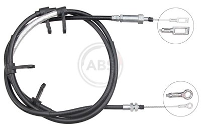 A.b.s. Seilzug, Feststellbremse [Hersteller-Nr. K13986] für Citroën, Fiat, Opel, Peugeot, Vauxhall von A.B.S.