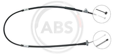 A.b.s. Seilzug, Feststellbremse [Hersteller-Nr. K16048] für Toyota von A.B.S.
