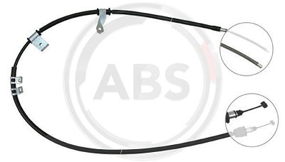 A.b.s. Seilzug, Feststellbremse [Hersteller-Nr. K19168] für Hyundai von A.B.S.