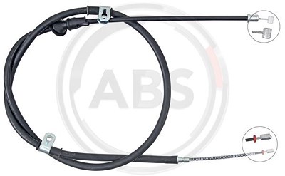 A.b.s. Seilzug, Feststellbremse [Hersteller-Nr. K19498] für Hyundai, Kia von A.B.S.