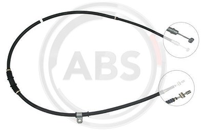 A.b.s. Seilzug, Feststellbremse [Hersteller-Nr. K14897] für Mitsubishi, Proton von A.B.S.