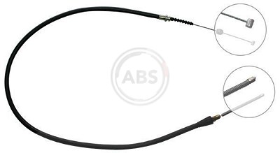 A.b.s. Seilzug, Feststellbremse [Hersteller-Nr. K12107] für Opel, Vauxhall von A.B.S.