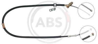 A.b.s. Seilzug, Feststellbremse [Hersteller-Nr. K16337] für Iveco, Toyota von A.B.S.