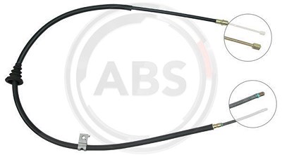 A.b.s. Seilzug, Feststellbremse [Hersteller-Nr. K16338] für Iveco, Toyota von A.B.S.