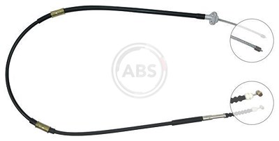A.b.s. Seilzug, Feststellbremse [Hersteller-Nr. K12987] für Toyota von A.B.S.