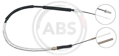 A.b.s. Seilzug, Kupplungsbetätigung [Hersteller-Nr. K23070] für Opel von A.B.S.