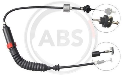 A.b.s. Seilzug, Kupplungsbetätigung [Hersteller-Nr. K26200] für Seat, VW von A.B.S.