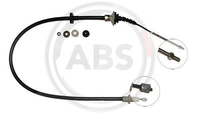 A.b.s. Seilzug, Kupplungsbetätigung [Hersteller-Nr. K24830] für Volvo von A.B.S.