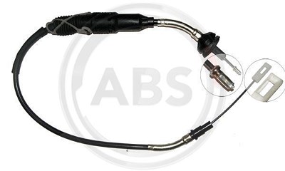 A.b.s. Seilzug, Kupplungsbetätigung [Hersteller-Nr. K24650] für VW von A.B.S.