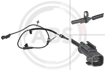 A.b.s. Sensor, Raddrehzahl [Hersteller-Nr. 30168] für Ford Usa von A.B.S.