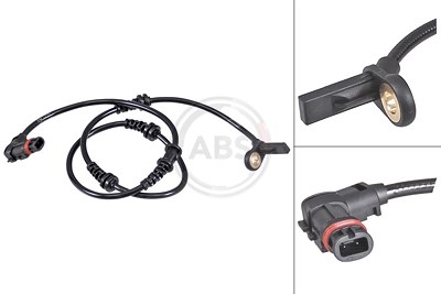 A.b.s. Sensor, Raddrehzahl [Hersteller-Nr. 31769] für Mercedes-Benz von A.B.S.