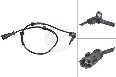 A.b.s. Sensor, Raddrehzahl [Hersteller-Nr. 32041] für Renault von A.B.S.